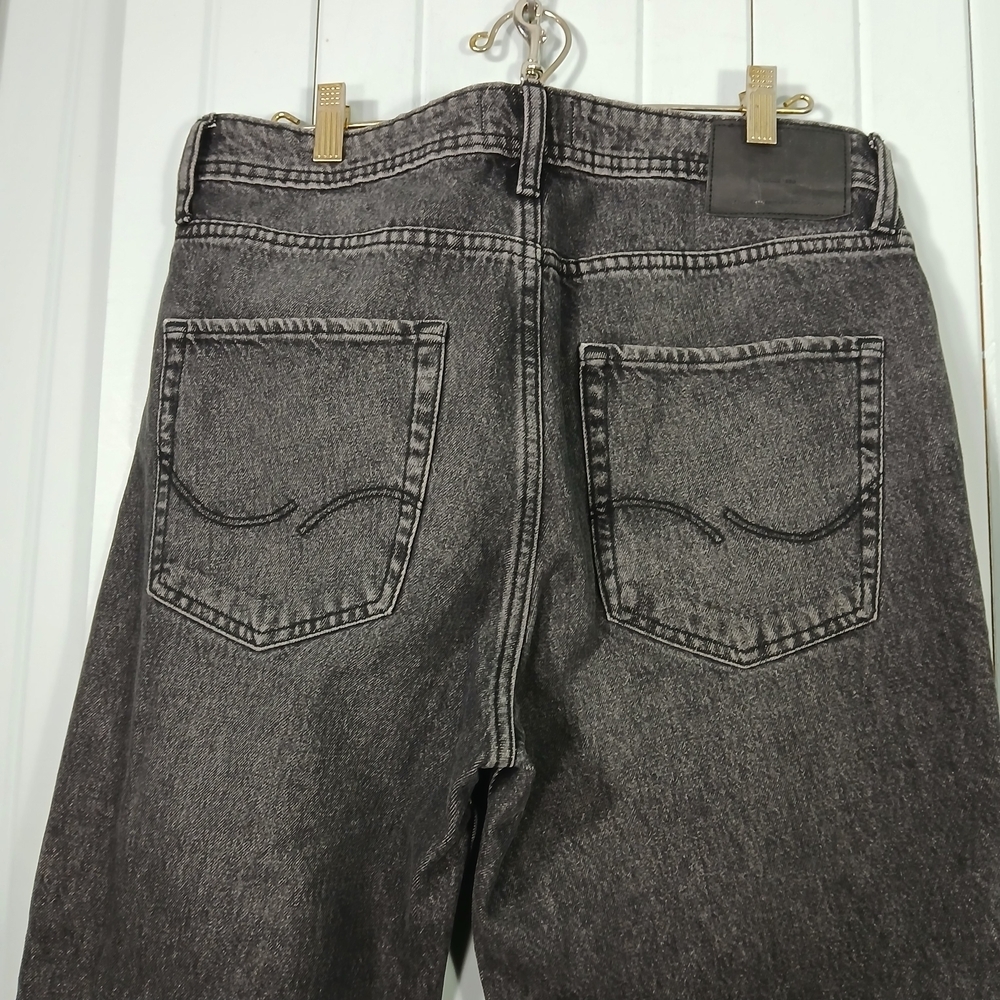 Jack & Jones Baggie/Eddy Black Men's Jeans - Picture 4 of 10
